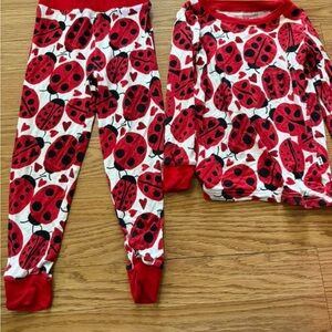 Little Sleepies Ladybug Love Bug Bamboo 2T Pajamas